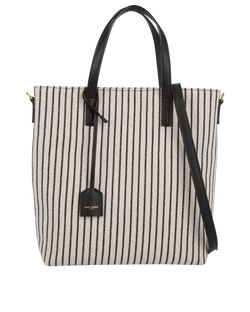 Shopping Toy Tote, Canvas, Black/White, 0122, S/DB, 3*